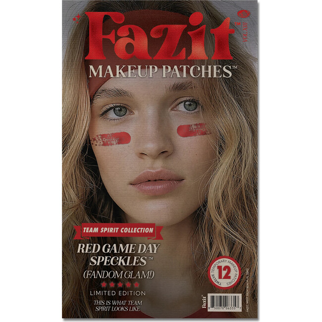 Red Game Day Speckles