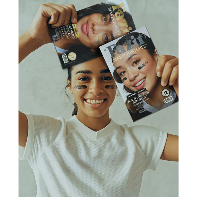 Black Game Day Speckles