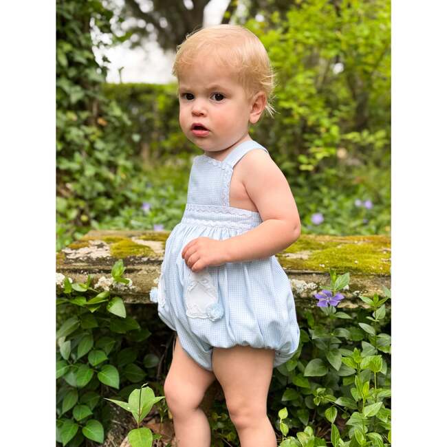 Boy's Bunny Pocket Sunsuit