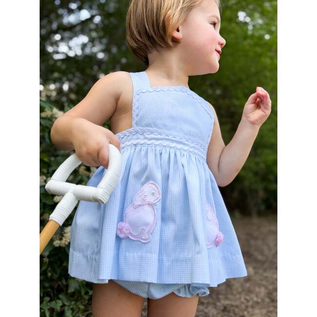 Bunny Pinafore Dress Set - Dresses - 4
