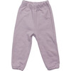 Light Cotton Sweatpants, Lavender - Sweatpants - 1 - thumbnail