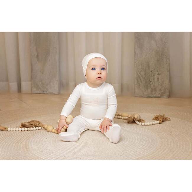 Rocking Horse Footie And Beanie, Girls