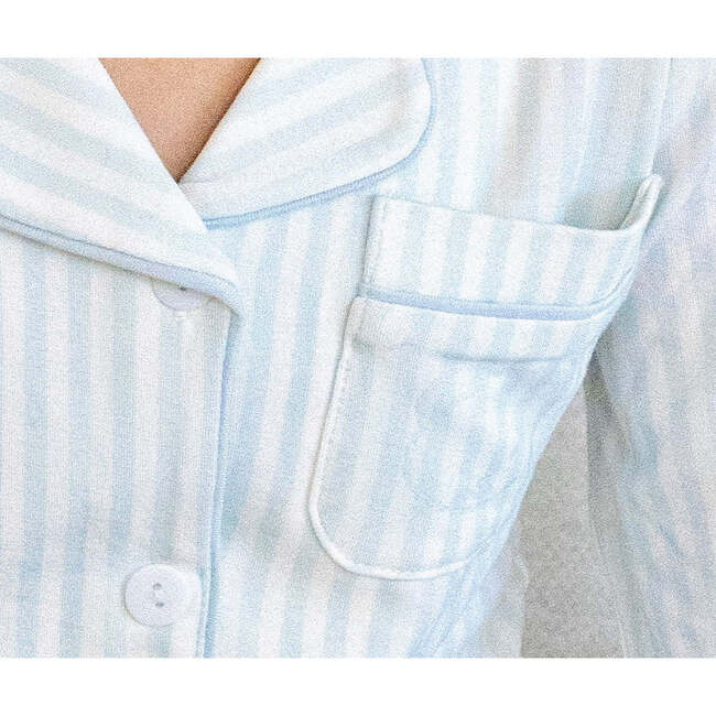 Striped Button Down Loungewear Set, Boys - Mixed Apparel Set - 4
