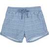 Gingham Swim Pants - Swim Trunks - 1 - thumbnail
