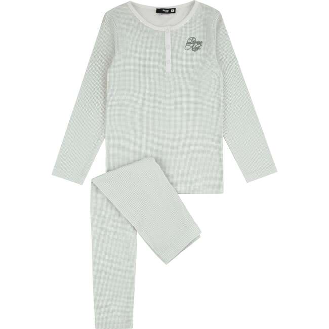 Gingham Loungewear Set, Boys