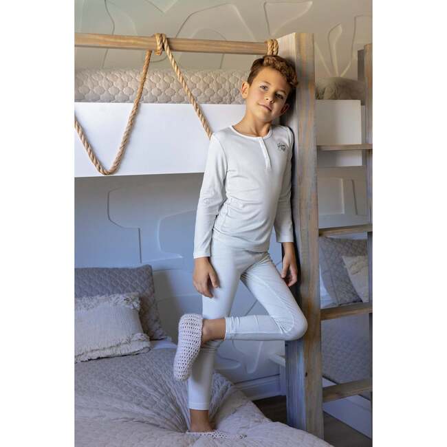 Gingham Loungewear Set, Boys