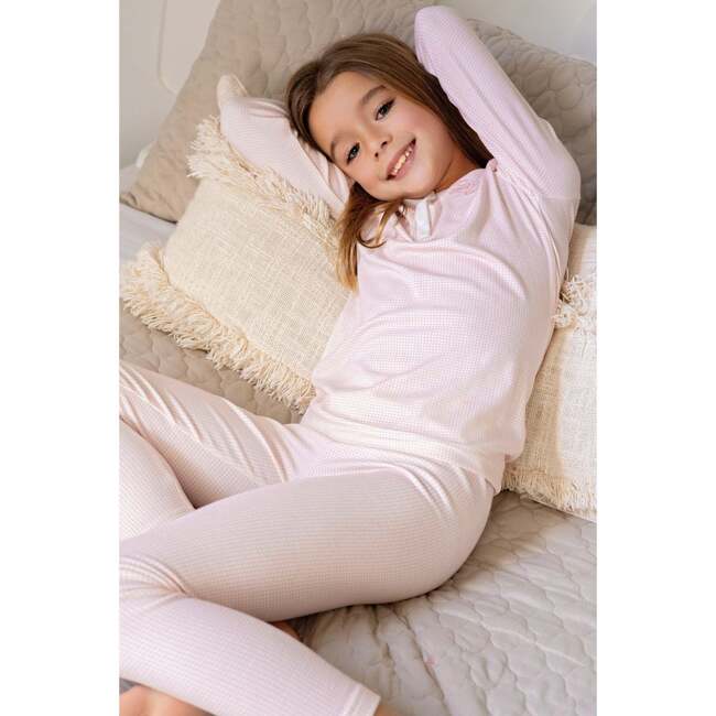 Gingham Loungewear Set, Girls - Mixed Apparel Set - 3