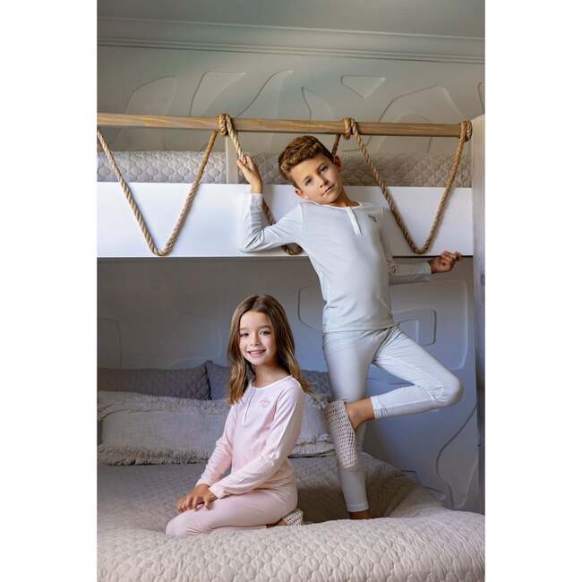 Gingham Loungewear Set, Girls - Mixed Apparel Set - 4