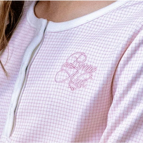 Gingham Footie, Girls - Footie Pajamas - 5