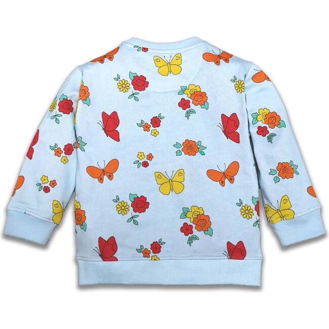 Flower Print Sweatshirt - Sweatshirts - 5