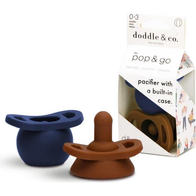 Pop & Go Twin Pack, Chocolate/Navy