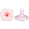 Holland Classic Twin Pack, Blush/Lilac - Pacifiers - 1 - thumbnail