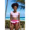 Ruffled Square Neck with Ric Rac Detail Two Piece Swimsuit - Two Pieces - 2 - thumbnail