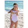 Triple Ruffled with Bow Detail One Piece Swimsuit - One Pieces - 2
