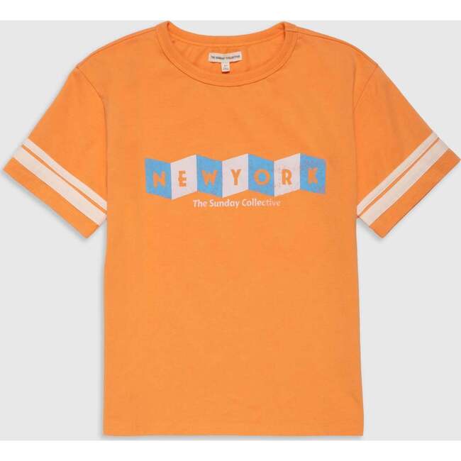 Organic Weekend Tee in Overtime Orange