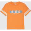 Organic Weekend Tee in Overtime Orange - T-Shirts - 1 - thumbnail