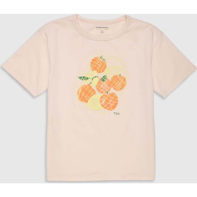Organic Weekend Tee in Peach Mixed Fruit