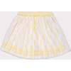 Play Pleated Skort in Lemonade Check - Skirts - 1 - thumbnail