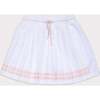 Play Pleated Skort in Pink Trim - Skirts - 1 - thumbnail