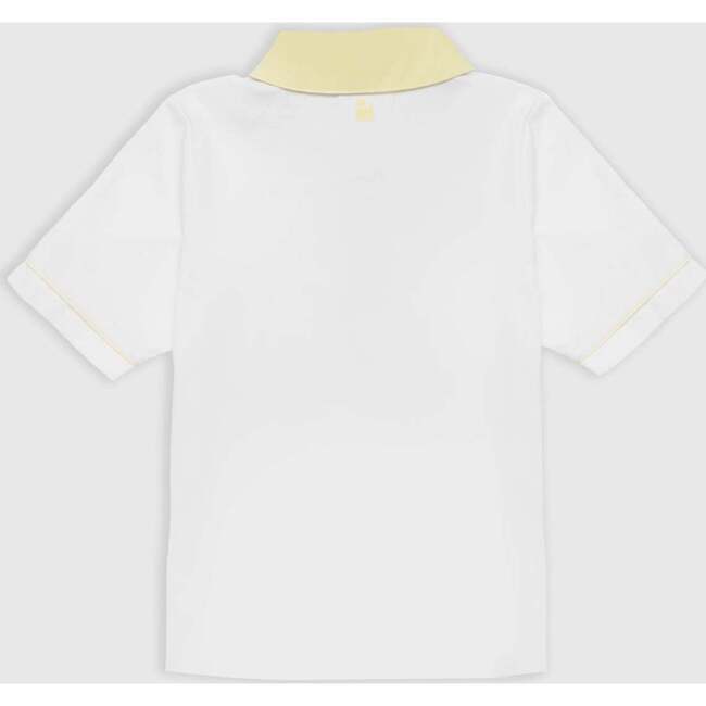 Tech Play Polo in Lemonade Trim