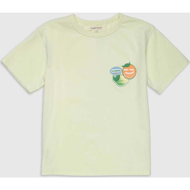Organic Weekend Tee in Keylime