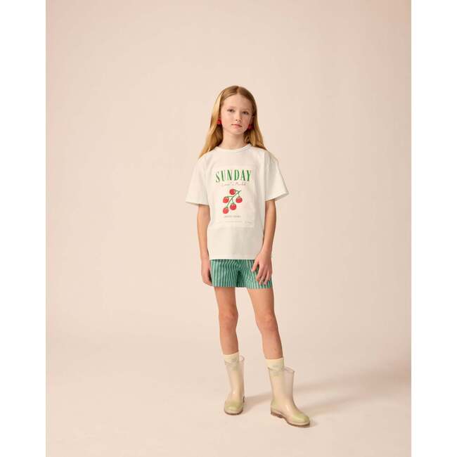 Organic Weekend Tee in Sky Blue