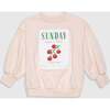 Organic Weekend Sweatshirt in Peach - Sweatshirts - 1 - thumbnail