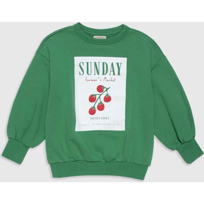 Organic Weekend Sweatshirt in Cucumber