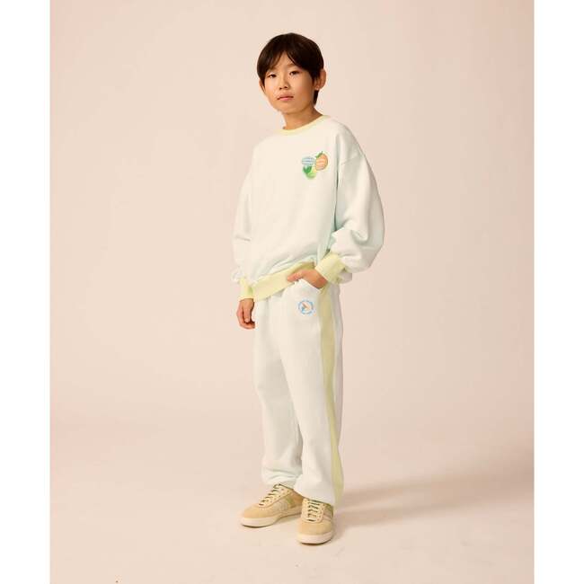 Organic Weekend Sweatshirt in Sky Blue