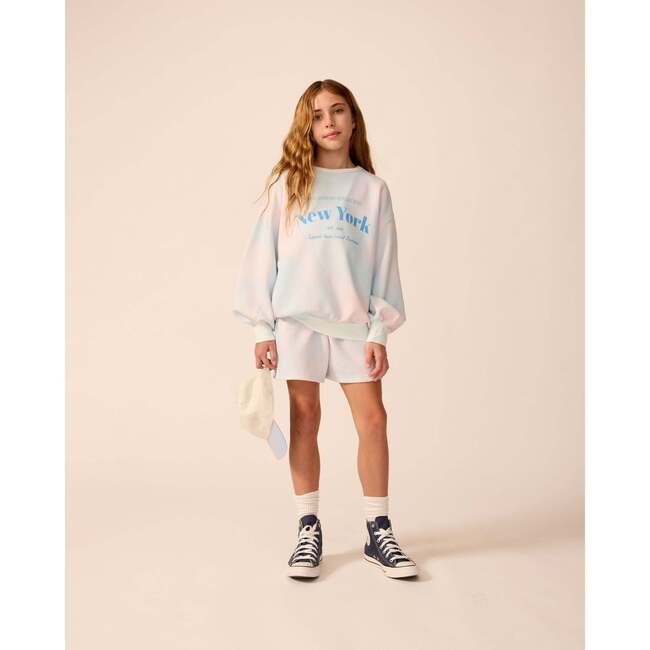 Organic Weekend Sweatshirt in Pink Cloud