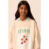 Organic Weekend Sweatshirt in Peach - Sweatshirts - 3 - thumbnail
