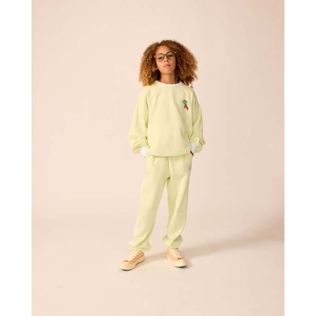 Organic Weekend Jogger in Keylime