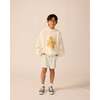 Organic Weekend Hoodie in White Mixed Fruit - Sweatshirts - 2 - thumbnail
