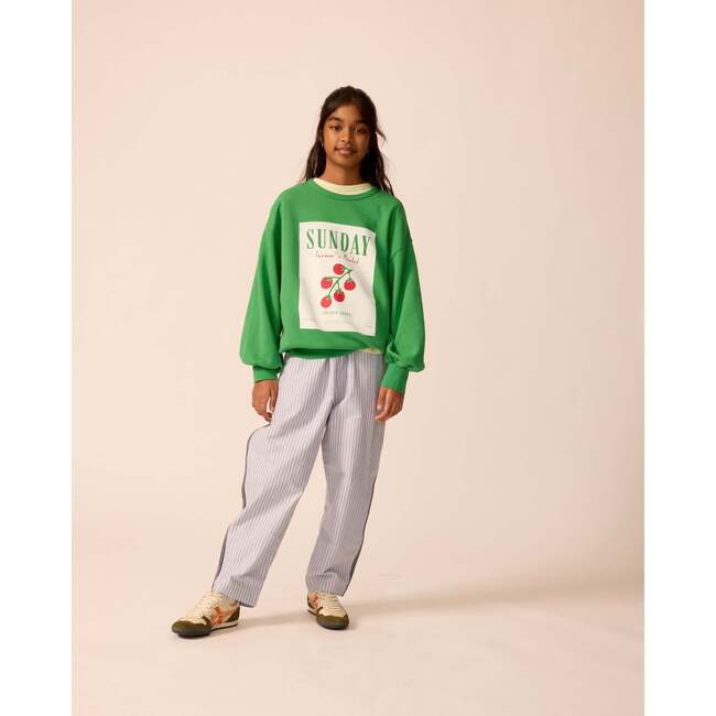 Organic Weekend Sweatshirt in Cucumber - Sweatshirts - 3