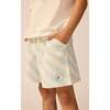 Organic Weekend Shorts in Sky Blue Stripe - Shorts - 3 - thumbnail