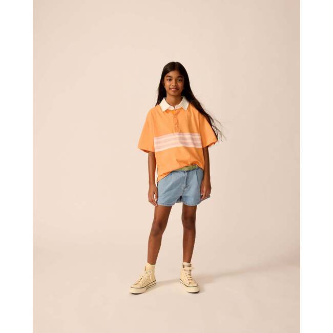 Organic Weekend Polo in Overtime Orange - Polo Shirts - 3