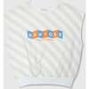 Organic Brooklyn Tank in Sky Blue Stripe - Tank Tops - 1 - thumbnail