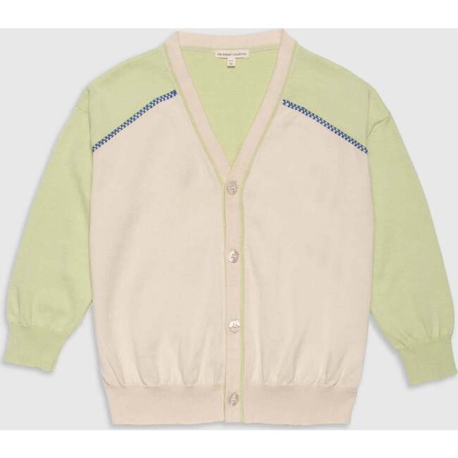 Organic Lightweight Classroom Cardigan in Keylime