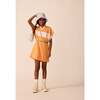 Organic Tunic Dress in Overtime Orange - Dresses - 3 - thumbnail