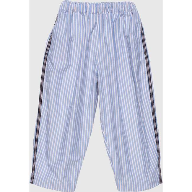 Friday Pant in Oxford Blue Stripe