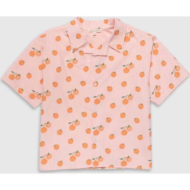 Bowling Shirt in Clementine