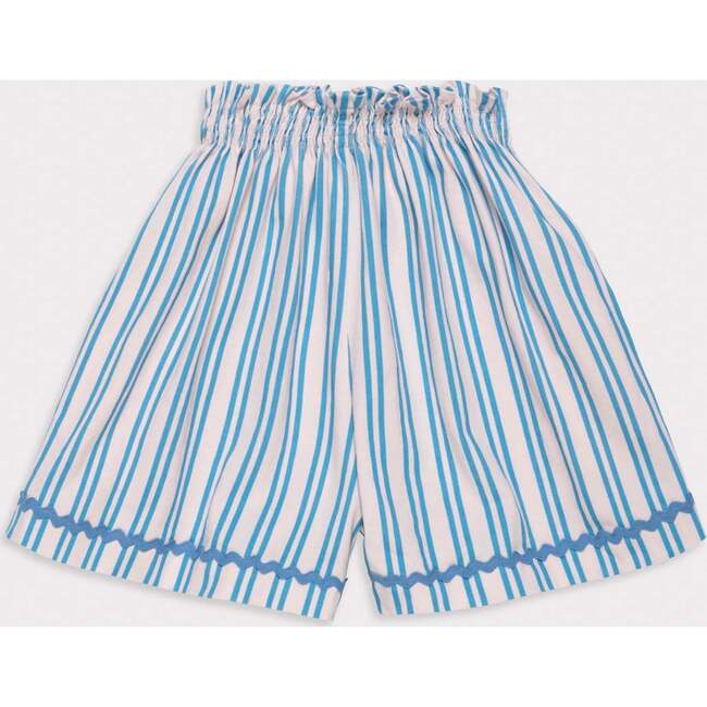 Flutter Shorts in Pink Cloud Stripe
