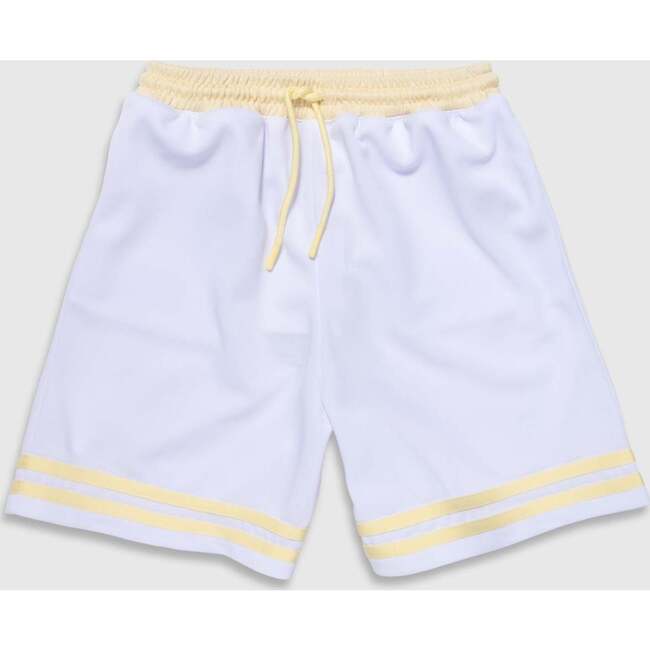 Basketball Shorts in Lemonade Trim