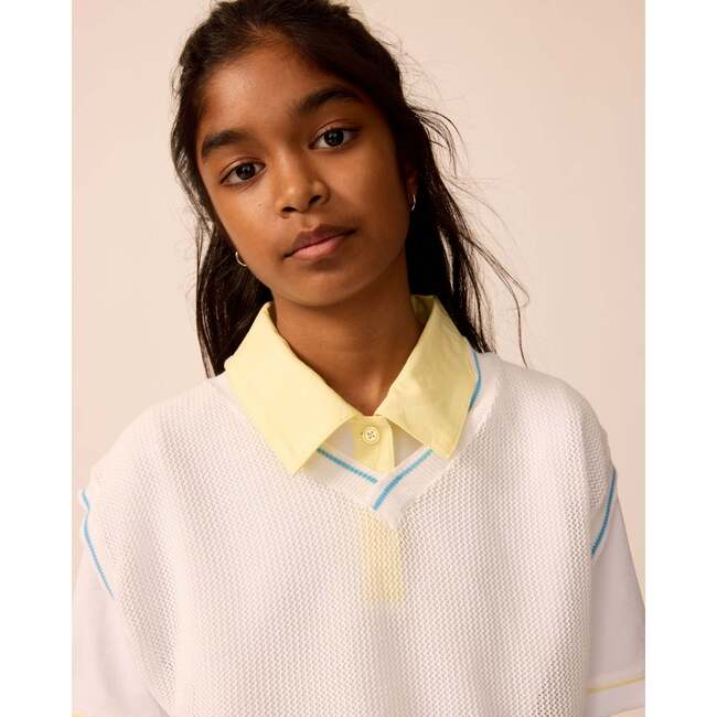 Organic Play Open Stitch Vest - Vests - 3