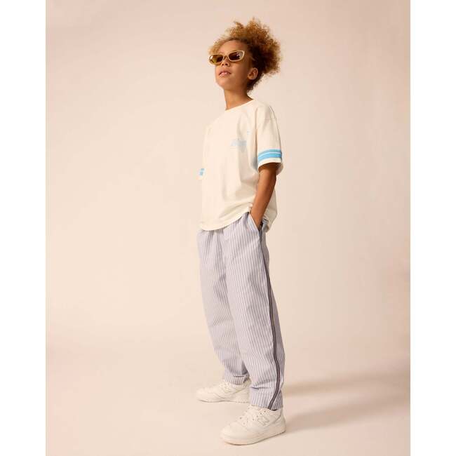 Friday Pant in Oxford Blue Stripe - Pants - 3