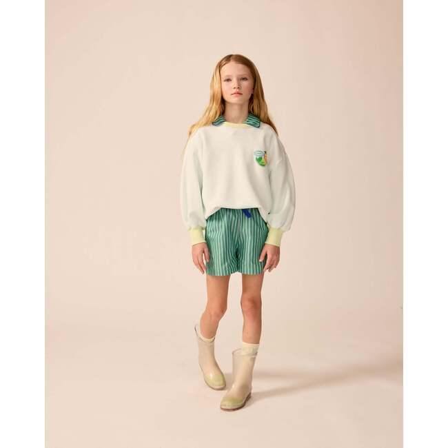 Avenue Shorts in Cucumber Stripe - Shorts - 3