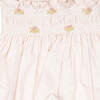 Embroidered Flutter Set, Pink - Mixed Apparel Set - 2