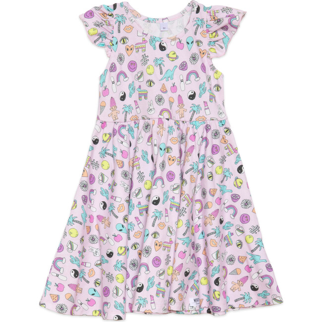 Racer Back Dress in 90s Toys