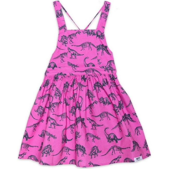 Tie Back Dress in Dino