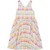 Cross Back Woven Dress in Popsicles - Dresses - 1 - thumbnail